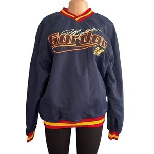 Jeff Gordon Chase Authentics NASCAR Dupont Pullover Windbreaker Jacket